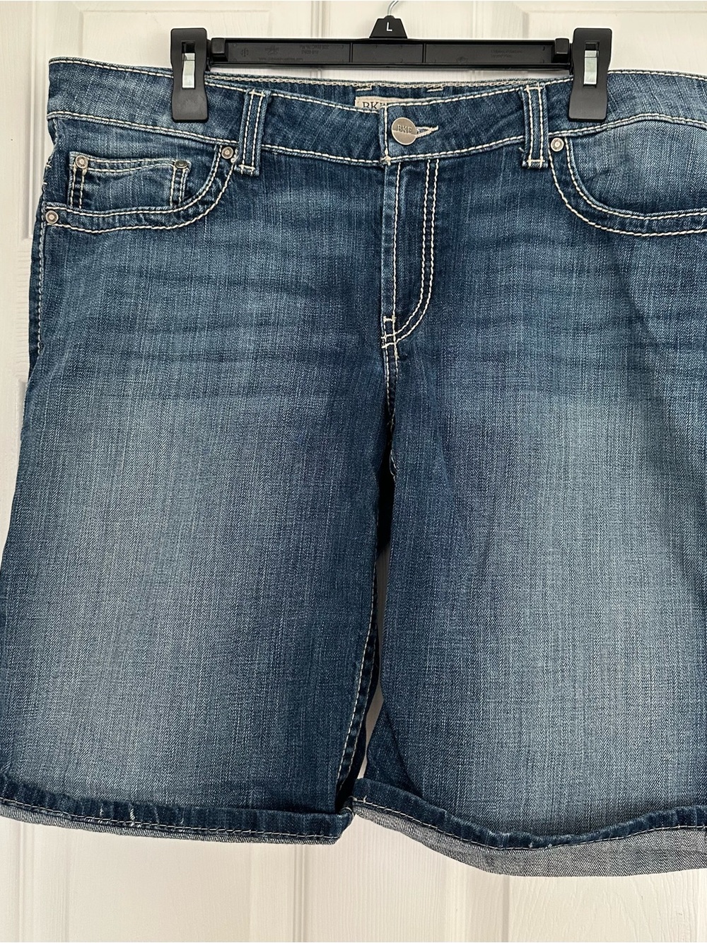 BKE Women’s Blue Denim Relaxed Shorts